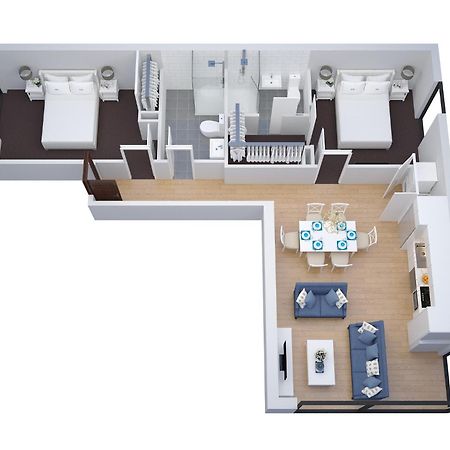 The Hamptons Apartments - St Kilda Melbourne Ngoại thất bức ảnh